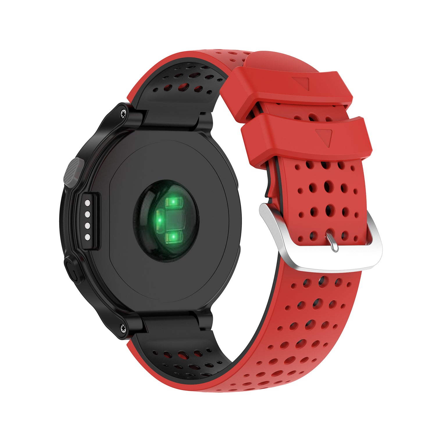 Two Color Silicone Watch Strap Bracelet Wristband Replacement for Garmin Forerunner 735XT 620 630 220 230 235 Two Color Silicone Watch Strap Bracelet Wristband Replacement for Garmin Forerunner 735XT 620 630 220 230 235